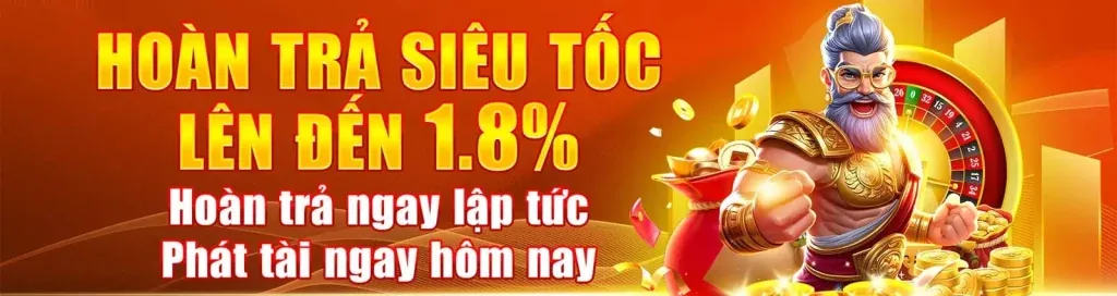 Hoàn trả hàng ngày cho game Nổ Hũ Win98